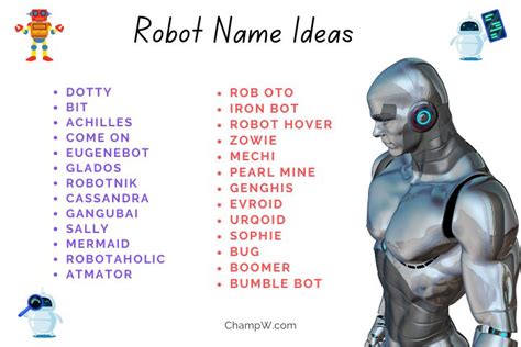 550+ Robot Names That Speak To The Future