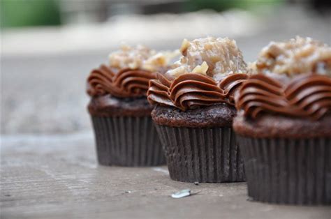 German Chocolate Cupcakes - Your Cup of Cake