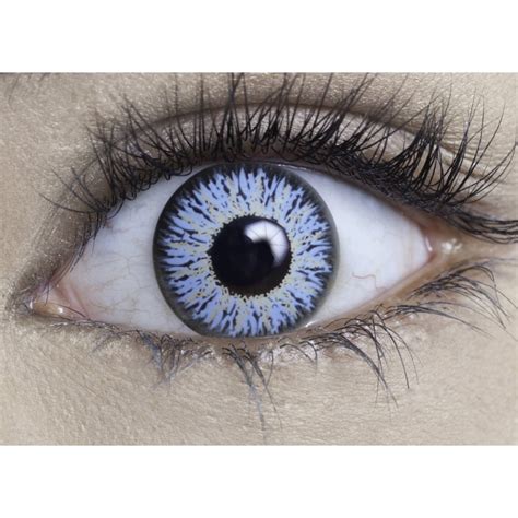 MesmerEyez Coloured Contact Lenses Intense - Crystal Blue