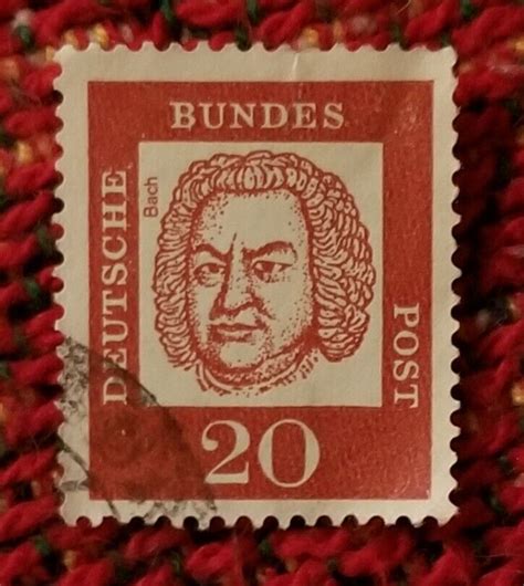 Cancelled Germany Postage Stamp....Deutsche Bundes Post, 20 Denomination 1960s | eBay