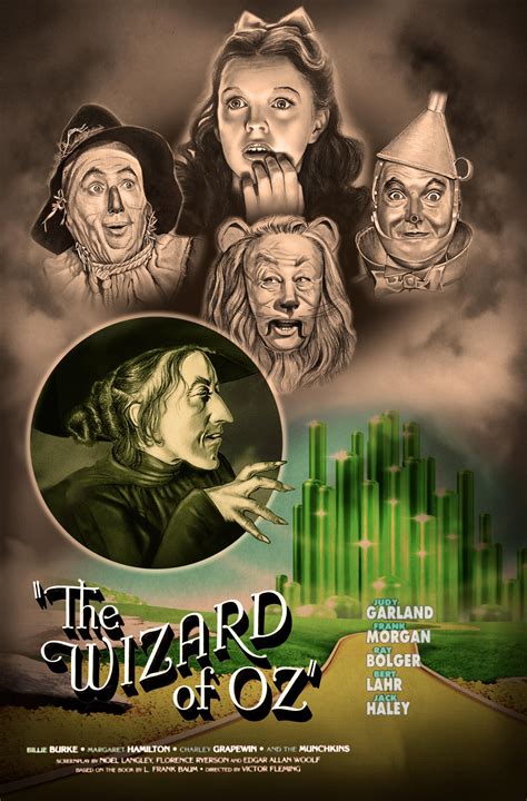 Wizard Of Oz Movie Poster by Marstonmac on DeviantArt