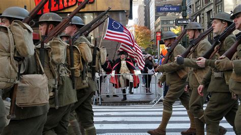Thousands march in New York City Veterans Day Parade - ABC7 New York