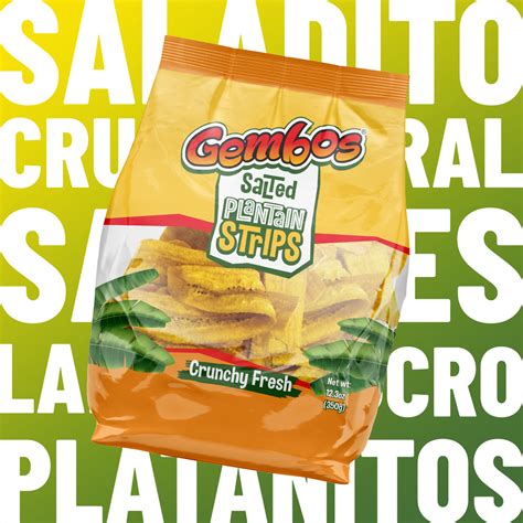 Gembos Salted Plantain Strips 12oz – De Mi Pais