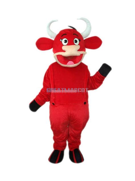 Bull Mascot Costume Free Shipping