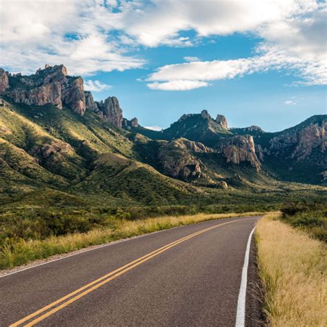 Famous panoramic view of the Chisos mountains in Big Bend NP, USA - Travel Off Path