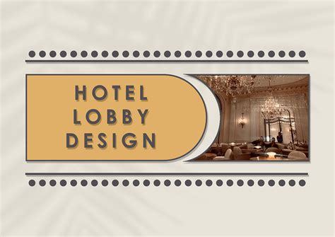 Hotel Lobby Design :: Behance