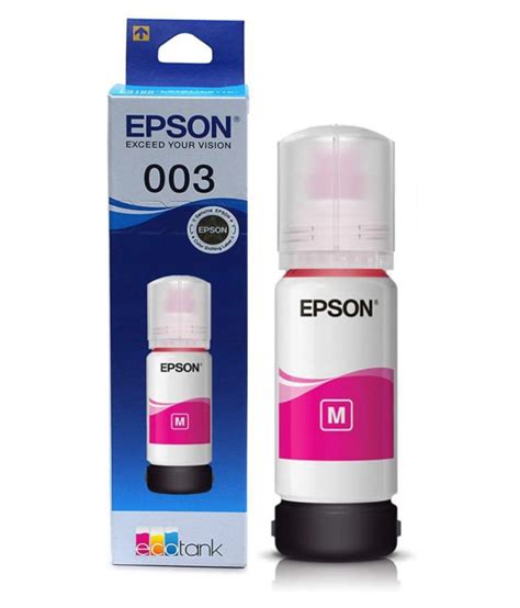 Cartridge Vista 003 Magenta Single Ink bottle for Epson L5190 L3150 ...