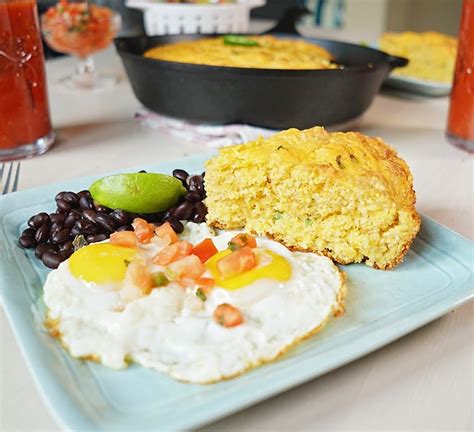 Cast Iron Skillet Jalapeño Cheddar Cornbread Recipe - Shrimp Salad Circus