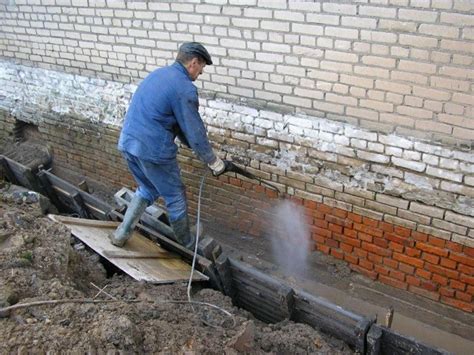 Brick waterproofing, its main types, the ways of performing it | Waterproofing basement, Brick ...