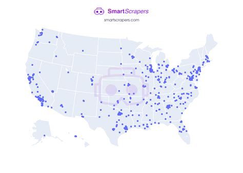 Numbers of Chuck E. Cheese in United States | SmartScrapers