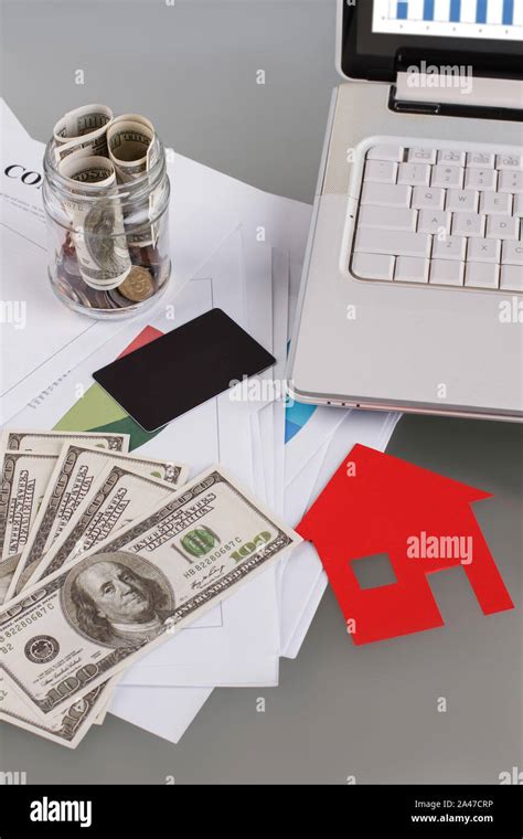 Office table top view Stock Photo - Alamy