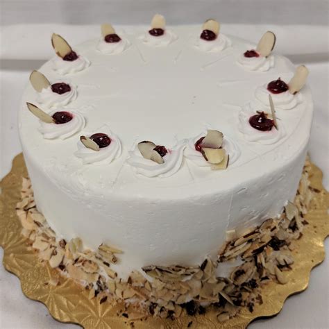 7" Almond Raspberry Torte - Dorothy Ann Bakery & Cafe