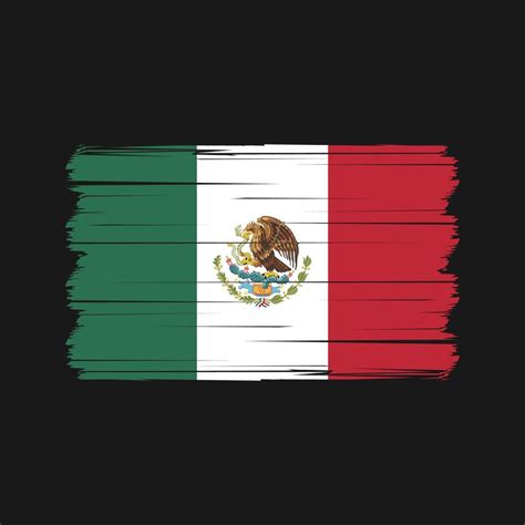 Mexico Flag Vector. National Flag Vector 11481715 Vector Art at Vecteezy