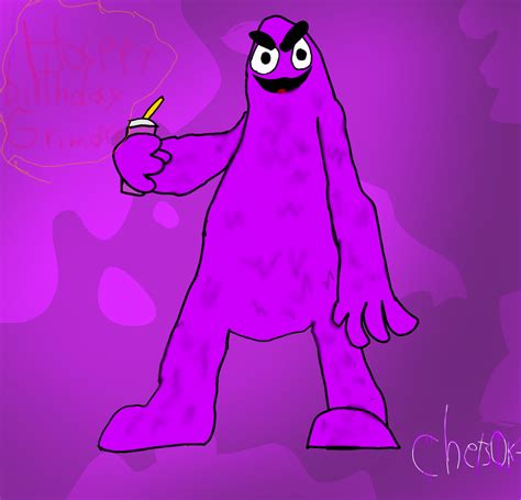 Grimace fan art : r/grimacedogechain