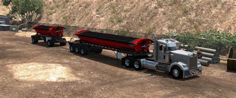 SMITHCO SIDE DUMP DOUBLE TRAILER V1.2 1.36 » GamesMods.net - FS19, FS17 ...