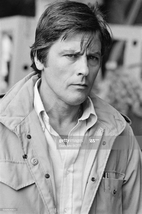 News Photo : French Actor Alain Delon On The Set Of The Movie... | Alain delon, Actors, Movies