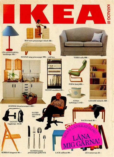 How The Perfect Home Looked From 1951 To 2000, According To Vintage IKEA Catalogs | Graphic ...