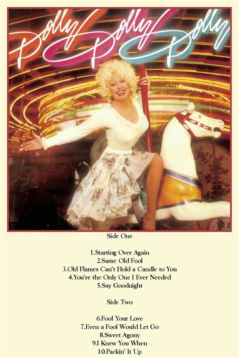 Dolly, Dolly, Dolly (1980) | Old flame, Letting go, The fool