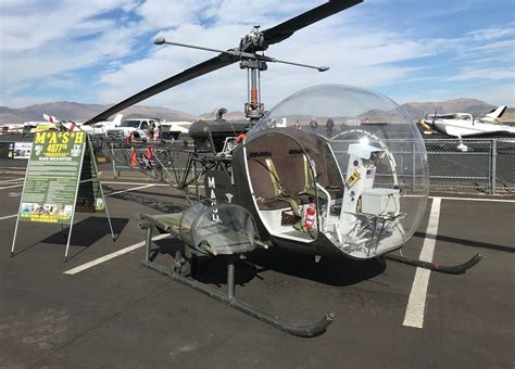 The Original M*A*S*H Bell 47 Helicopter Is For Sale