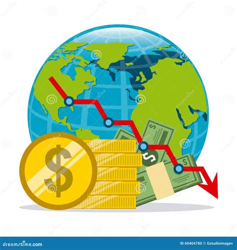 Global economy stock vector. Illustration of presentation - 60404780