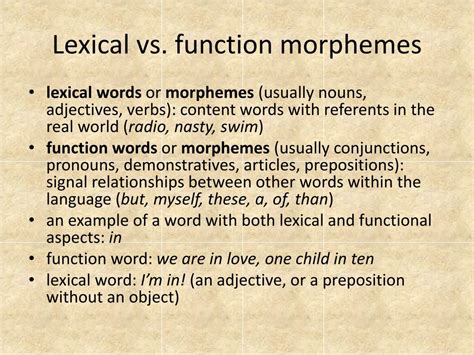 PPT - Morphology and syntax PowerPoint Presentation, free download - ID ...