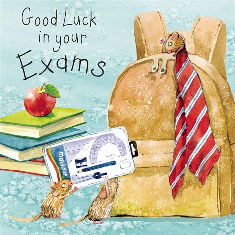 Twizler Good Luck in Your Exams Card - Good Luck Card - Good Luck Exams ...