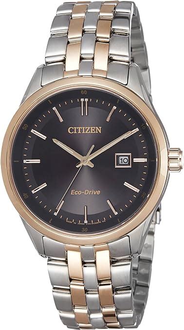 CITIZEN Mens Solar Powered Watch, Analog Display and Stainless Steel ...