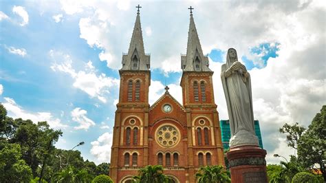 Saigon Notre-Dame Cathedral in Ho Chi Minh city