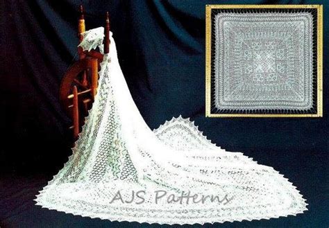 PDF Knitting Pattern Beautiful Cobweb Fine 1 Ply Heirloom - Etsy