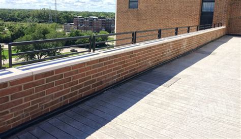 Renaissance Hotel Roof Patio Railing in Northbrook | Signature Metal Works