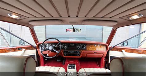 Rolls Royce Camargue rouge intérieur / Rolls Royce / Photos Classic / Les plus belles photos de ...