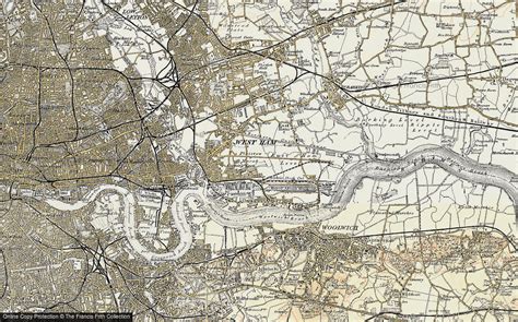 Historic Ordnance Survey Map of Custom House, 1897-1902