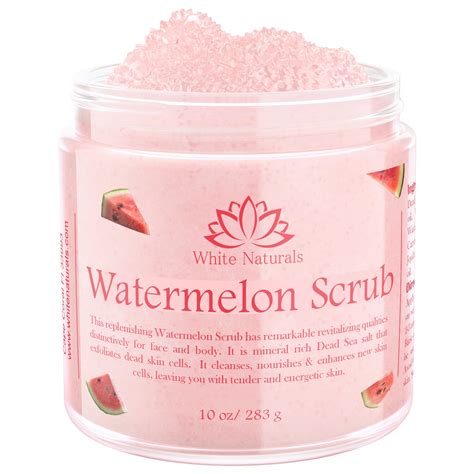 Watermelon Scrub Organic Exfoliator Bath Scrub Gently | Etsy