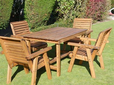 Wooden Patio Set 4 Seater - Patio Ideas