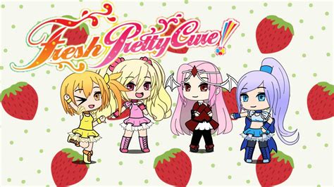 Fresh Pretty Cure in Gacha Life!🍑🍓🍍🍒 | Precure Amino