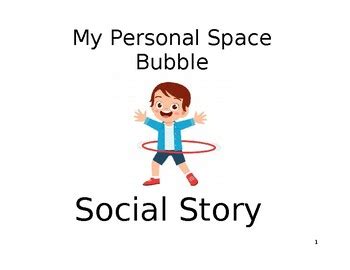 Personal Space Bubble Social Story by LMHC to Be | TPT