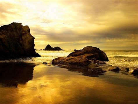 Golden Sea Wallpapers - Wallpaper Cave