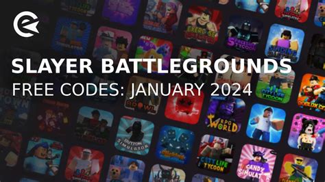 Slayer Battlegrounds Codes for January 2024: Free Gold | EarlyGame