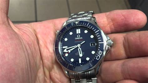 Omega seamaster pro ceramic blue dial review - YouTube