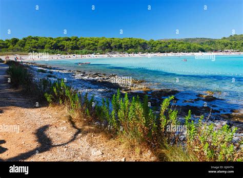 Sakarun beach, Dugi otok Stock Photo - Alamy