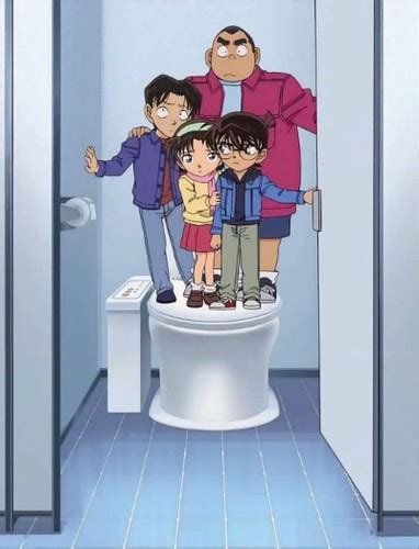 Detective Conan Ran And Conan Bath Together