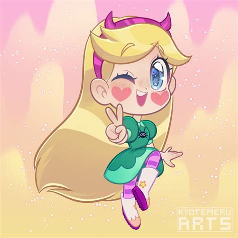 Star Butterfly's main outfits (Kyotsune) : r/StarVStheForcesofEvil