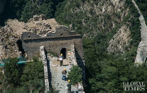 Restoration of the Jiankou-section of the Great Wall to restore its ...