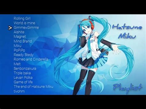 Hatsune Miku Songs | rafaelgalindo.com