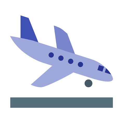 Airplane Landing Vector SVG Icon - SVG Repo