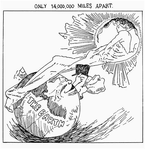 HALLEYS COMET, 1910. Cartoon from the front page of the New (Photos Framed,...) #12407400