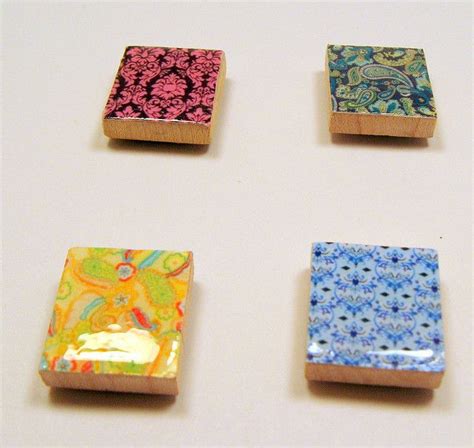 Paisley Upcycled Scrabble Tile Magnets | Scrabble tiles, Crafts, Upcycle