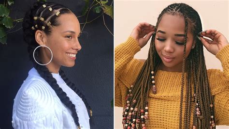 12 Gorgeous Braided Hairstyles With Beads From Instagram | Allure