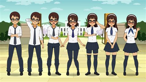 New School Uniform : TG Sequence by eppuzoha on DeviantArt