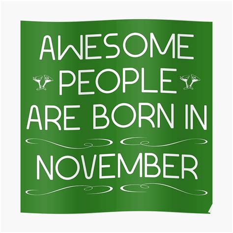 Great People Born In November